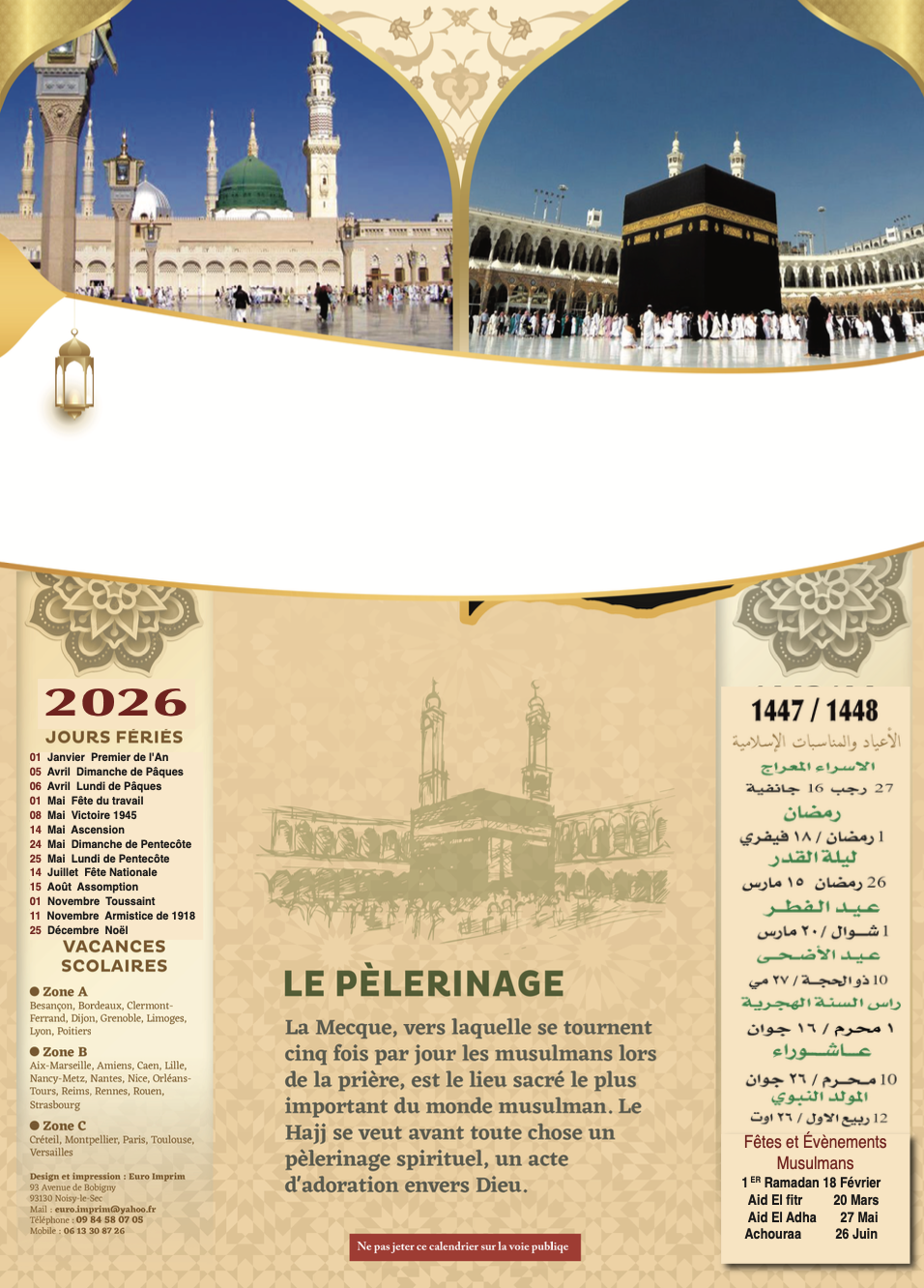 Calendriers