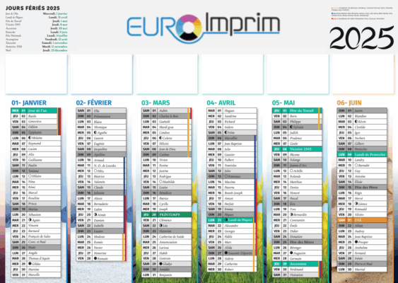 Calendriers français